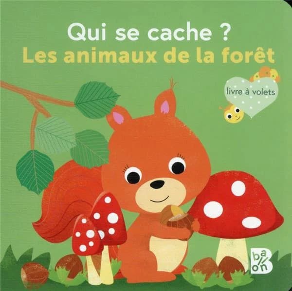 Les animaux de la forêt : livre à volets