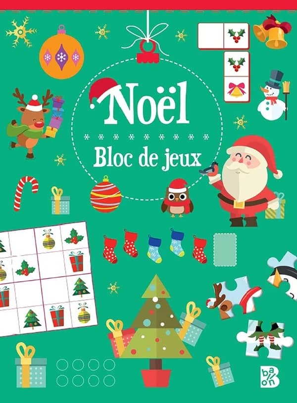 Noël : Bloc de jeux