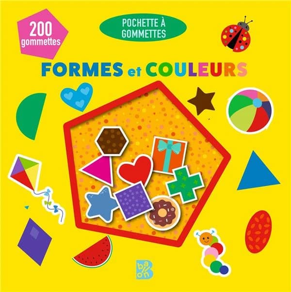 Formes et couleurs : Pochette à gommettes : [Autocollant]