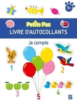 Je compte : livre d'autocollants : petits pas : [Autocollant]