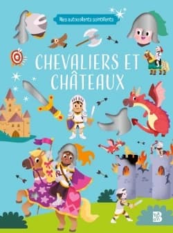 Mes autocollants scintillants : chevaliers et châteaux : [Autocollant]
