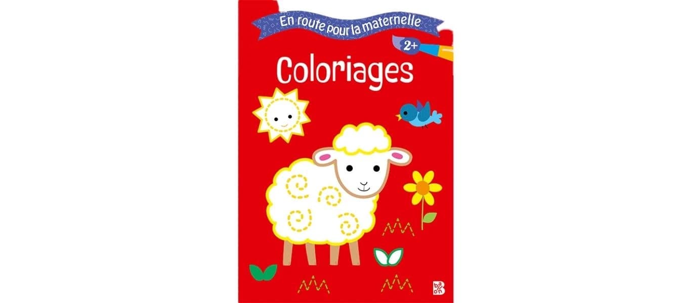 En route pour la maternelle : coloriages : [toute petite section] : [Album à colorier]