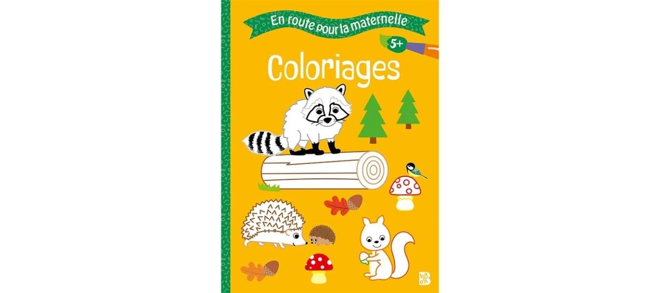 En route pour la maternelle : coloriages : [grande section] : [Album à colorier]
