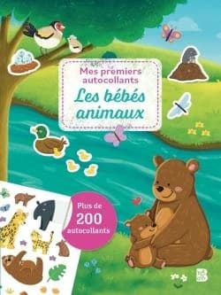 Mes premiers autocollants : Les bébés animaux