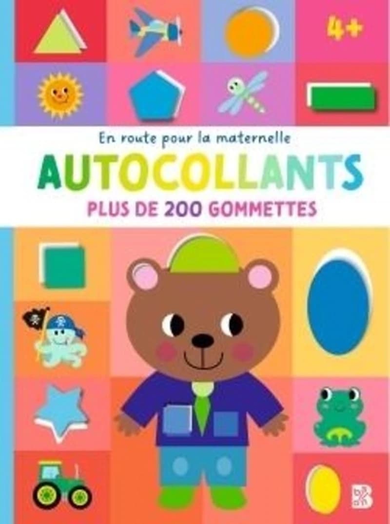 En route pour la maternelle : Autocollants : Plus de 200 gommettes