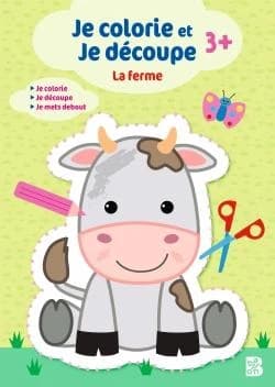 Je colorie et je découpe : La ferme