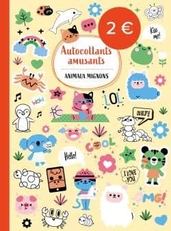 Autocollants amusants : Animaux mignons