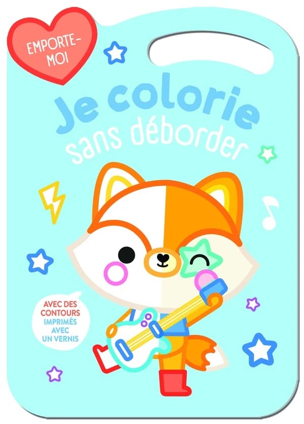 Je colorie sans déborder Le renard