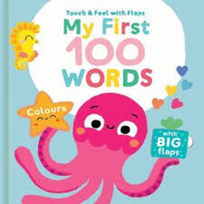 Touch & Feel with Flaps - My First 100 Words - Colours