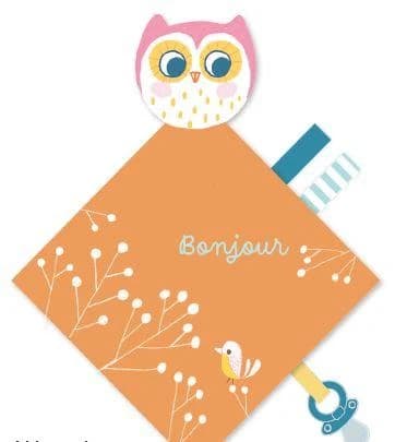 Mon doudou pour le dodo : petite hibou