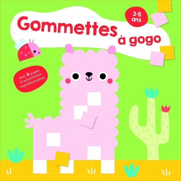 Gommettes à gogo : le lama