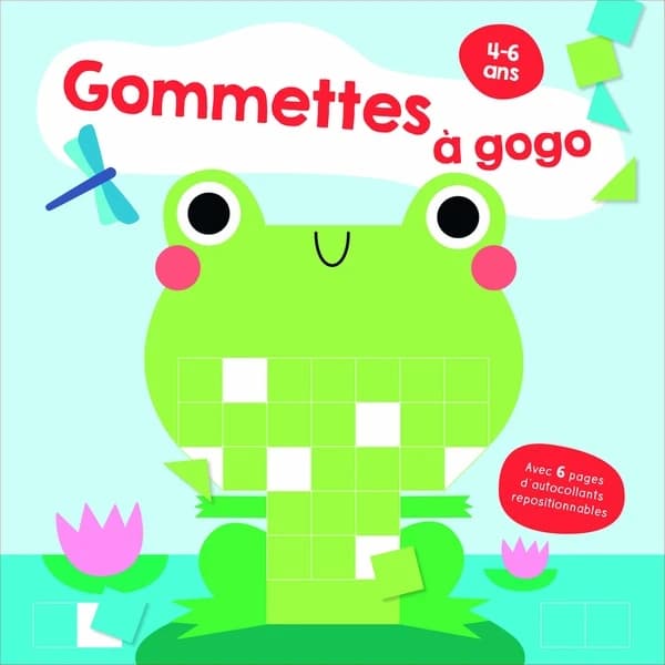 Gommettes à gogo : la grenouille