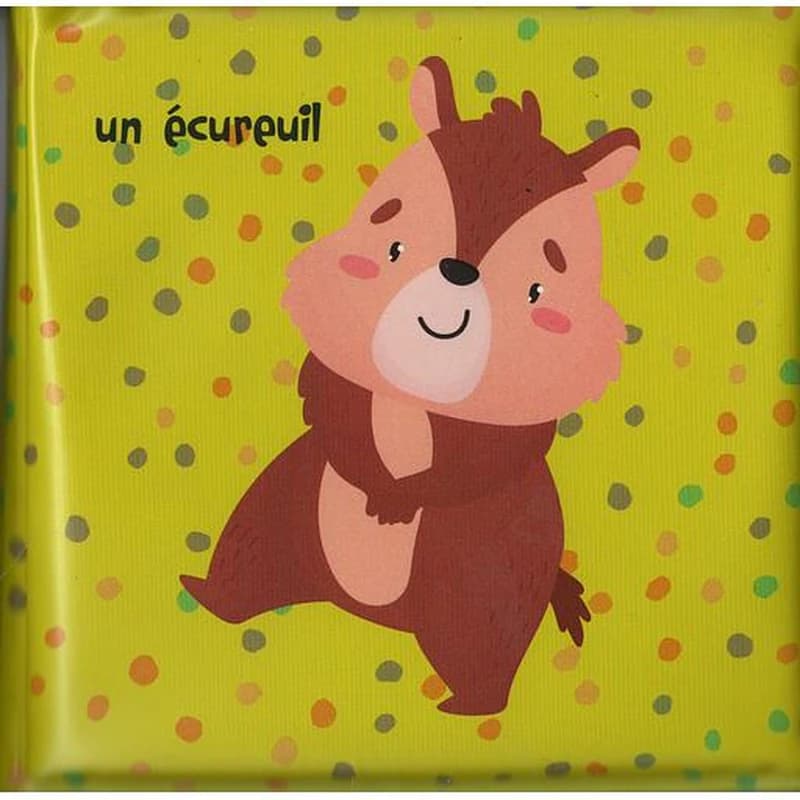 Livre de bain - écureuil