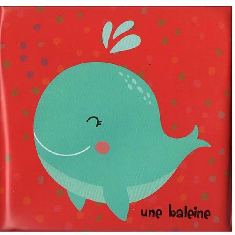 Livre de bain - baleine
