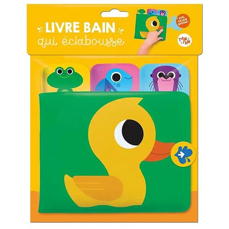 Livre bain qui éclabousse : Canard