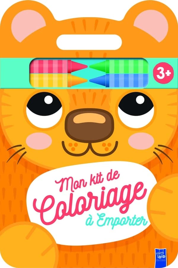 3+ Chat coloriage