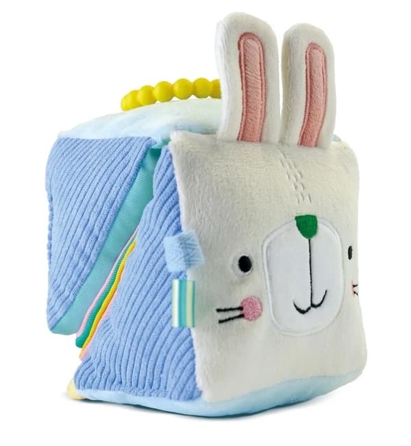 Livre cube tout doux : Mon ami le lapin