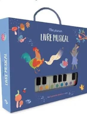 Mes 6 premières chansons au piano : Mon premier livre musical