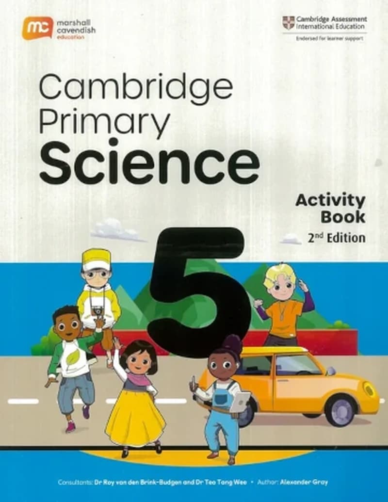 CAMBRIDGE PRIMARY SCIENCE ACTIVITY BOOK 5 (2ND EDITION)
