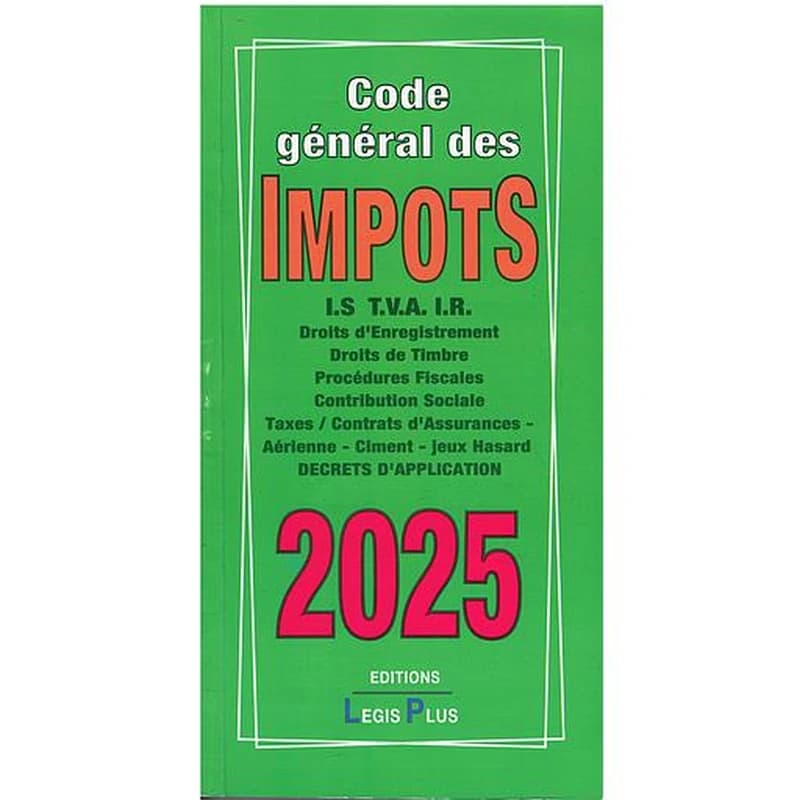 Code général des impôts 2025