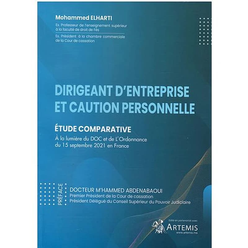 DIRGEANT D'ENTREPRISE ET CAUTION PERSONNELLE