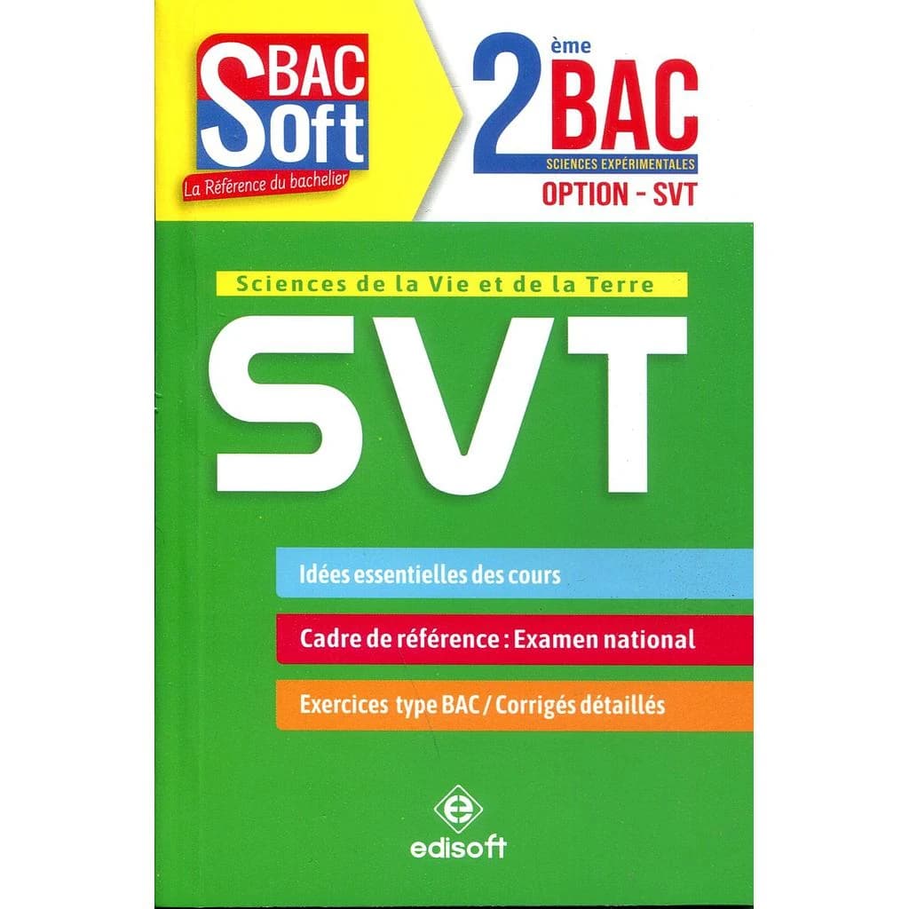 Soft BAC SVT 2ème BAC - Option SVT