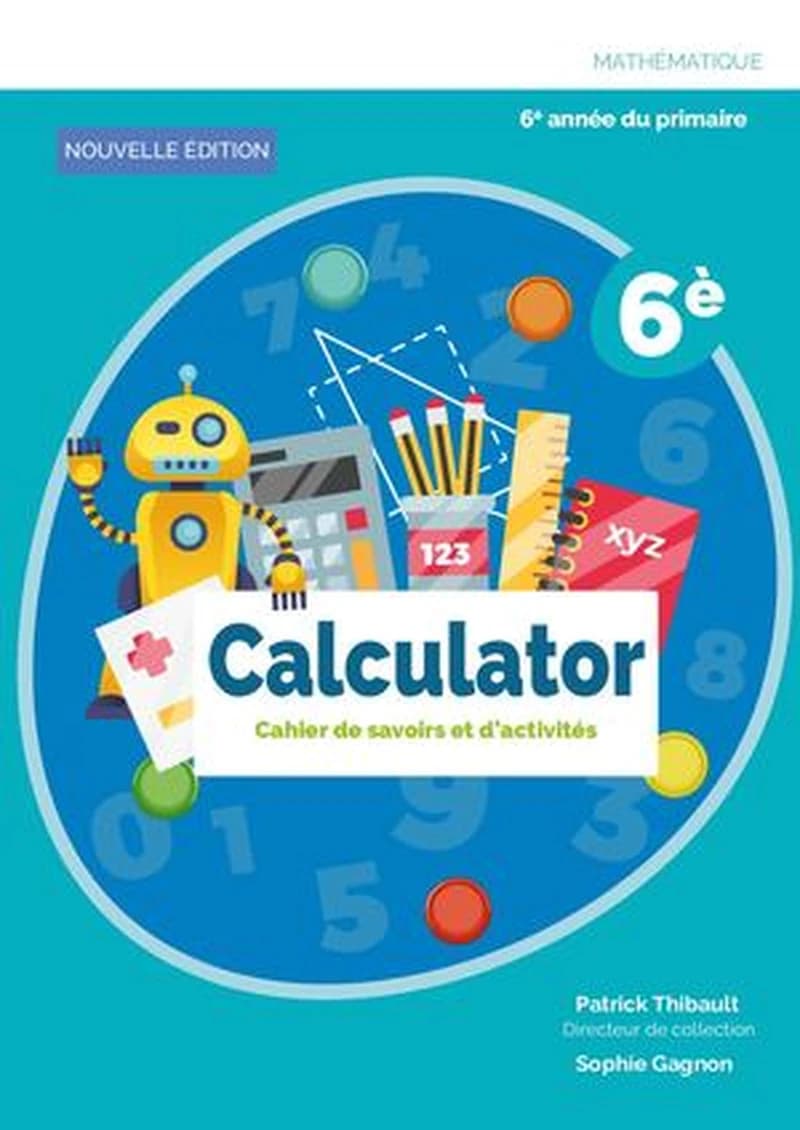 CALCULATOR CAHIER DE SAVOIE ET D'ACTIVITE 6