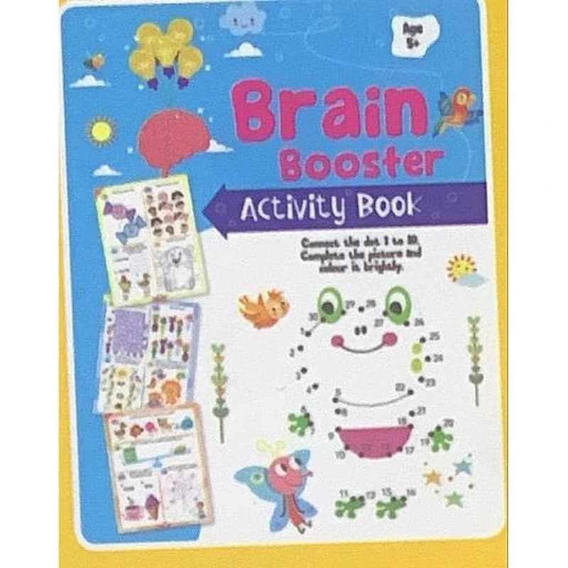 BRAIN BOOSTER ACTIVITY BOOK 5+