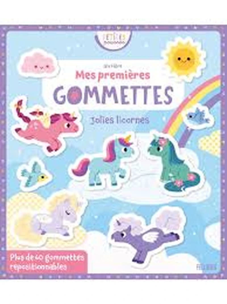 Mes premières gommettes : Jolies licornes