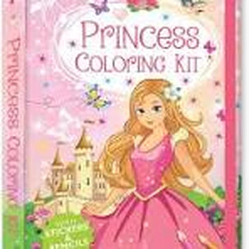 PRINCESS COLOURING KIT