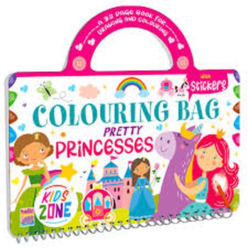 COLOURING BAG PRETTY PRINCESS