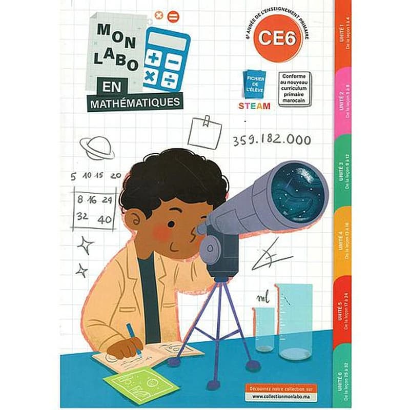 Mon Labo en Mathématiques CE6