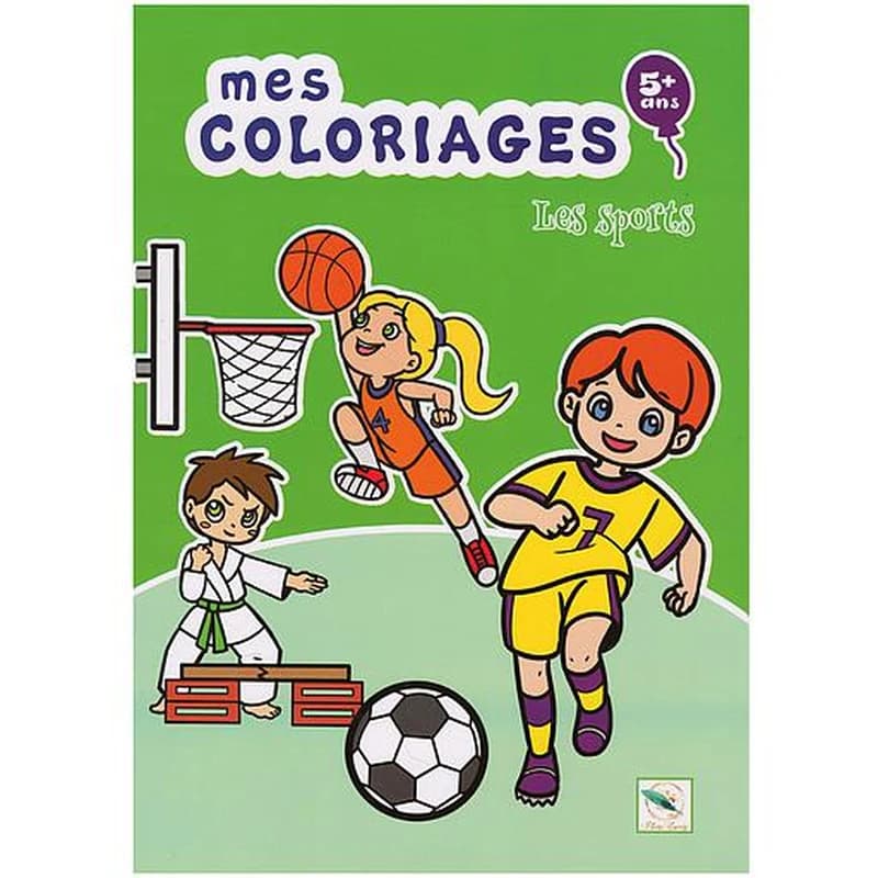 Mes coloriages Les sports