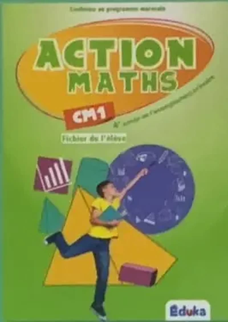Action maths CM1 fichier de l’élève
