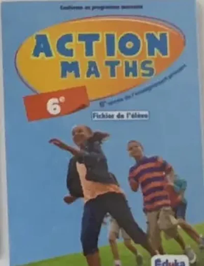 Action maths CE6 fichier de l’élève