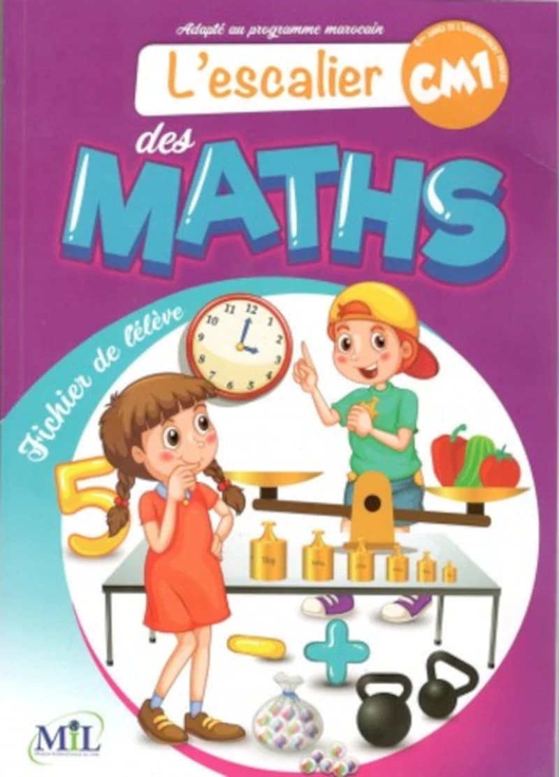 L'escalier des maths CM1