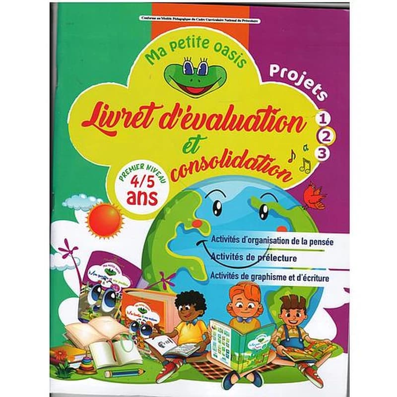 Ma petite oasis livret d'évaluation et consolidation 4