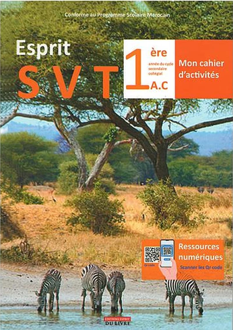 Esprit SVT 1AC mon cahier d'activités