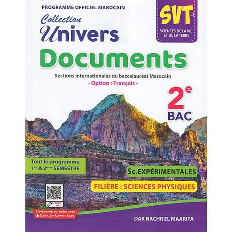 Univers SVT Document 2 BAC SC