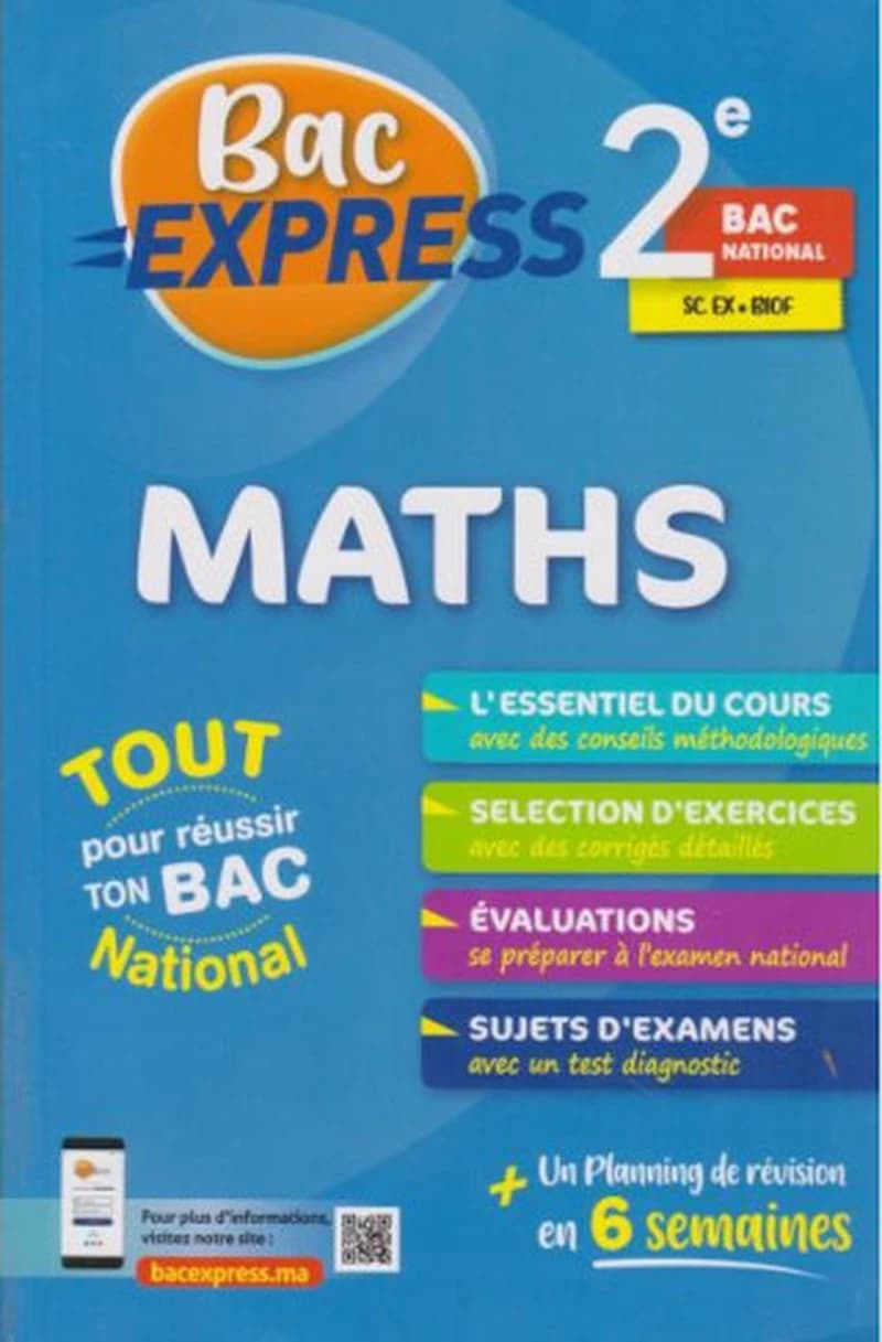 BAC EXPRESS MATHS 2 BC PC BIOF S.Ex