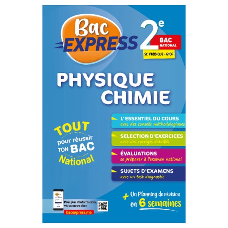 BAC EXPRESS PHYSIQUE CHIMIE 2 BC PC BIOF