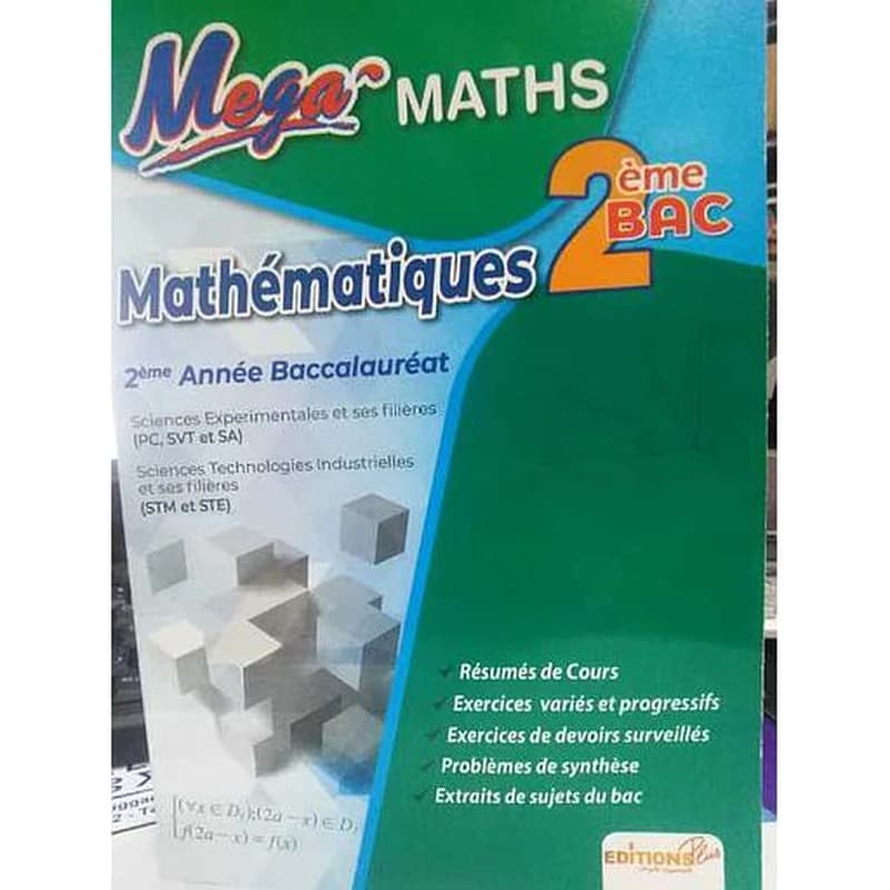 Mega Maths 2Bac Sc ExpPC