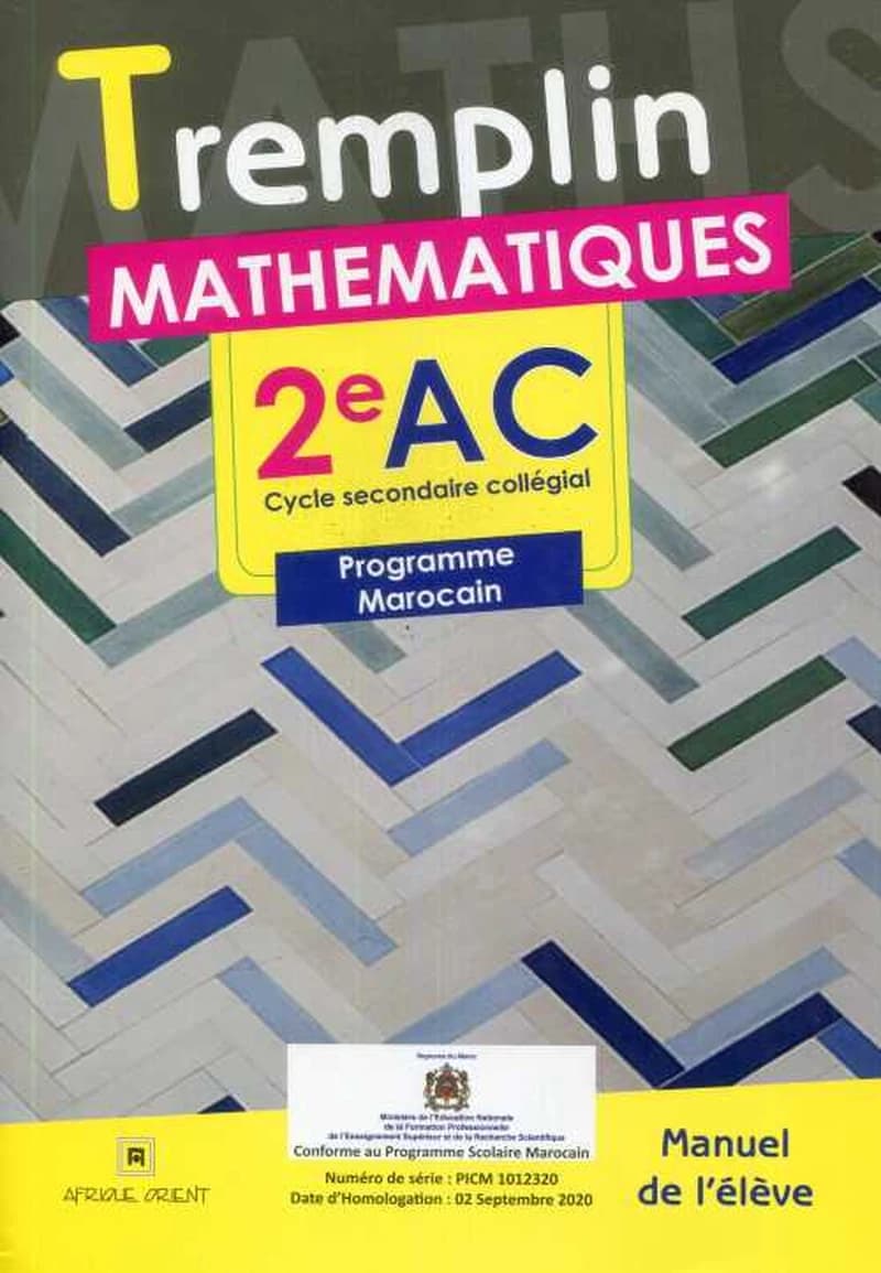 Tremplin Mathematiques 2ème AC