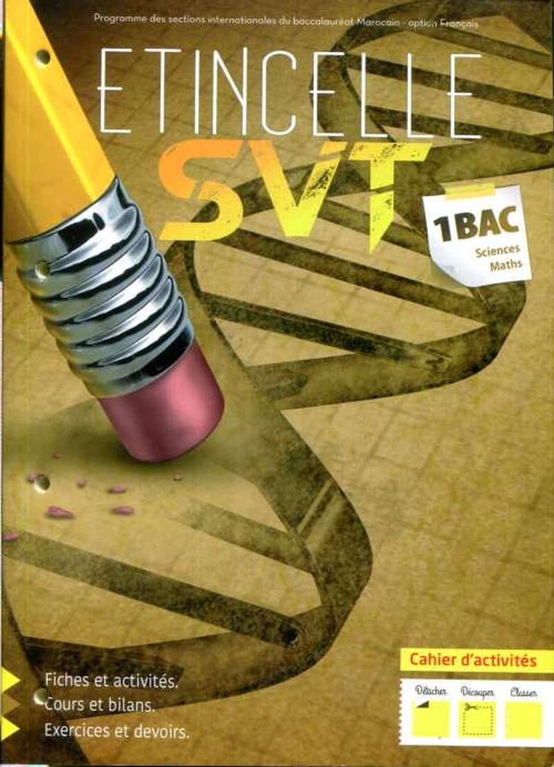ETINCELLE SVT 1 BAC SM
