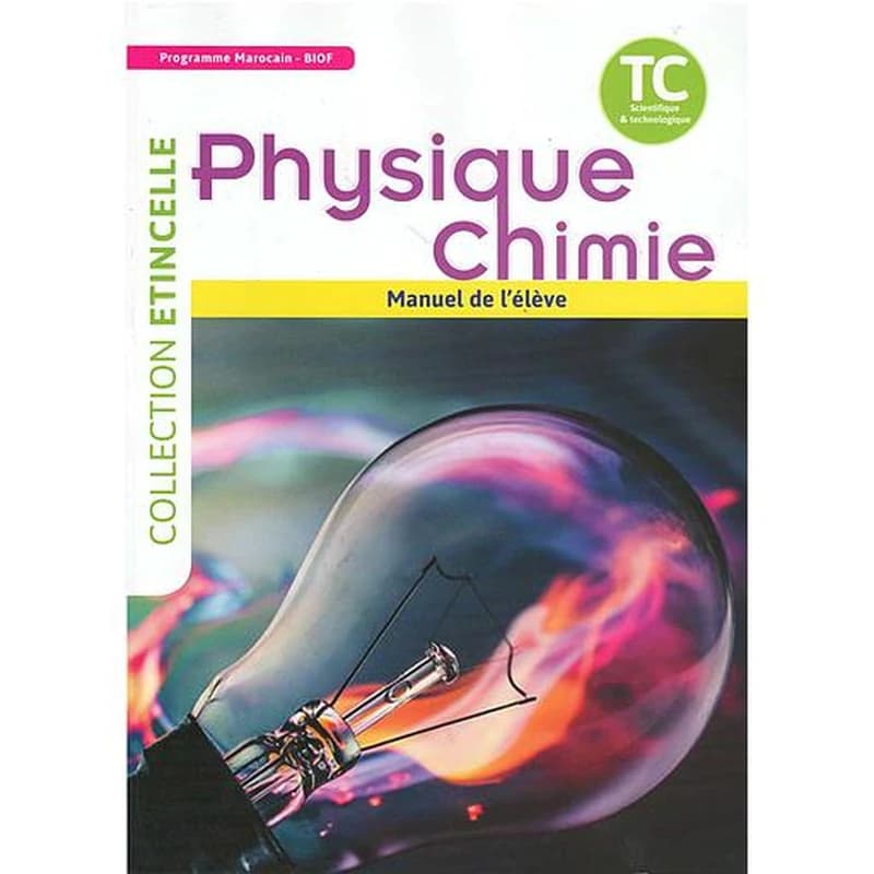 ETINCELLE PHYSIQUE CHIMIE TRONC COMMUN
