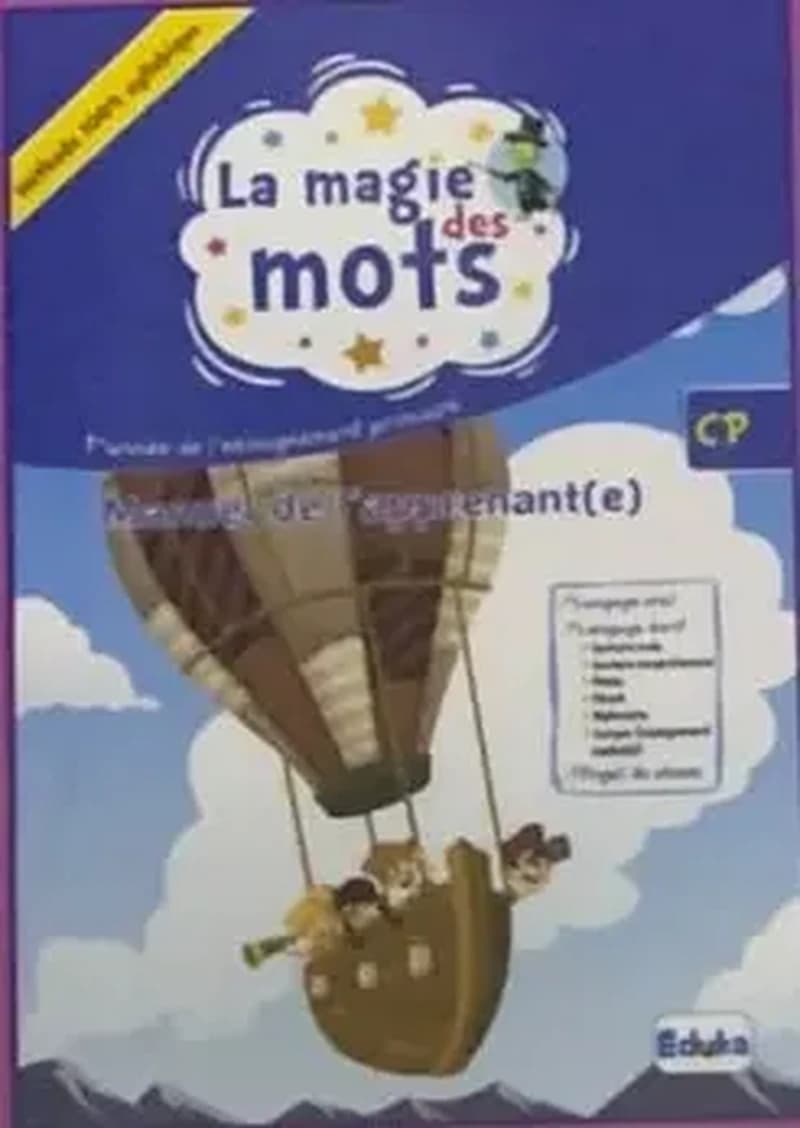 Pack, La magie des mots CP (Manuel + Cahier d’activités + Cahier d’écriture)