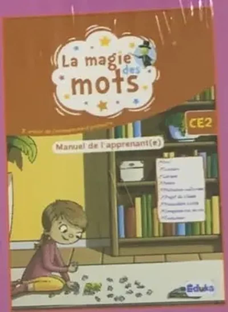 Pack, La magie des mots CE2 (Manuel + Cahier d’activités + Cahier d’écriture)