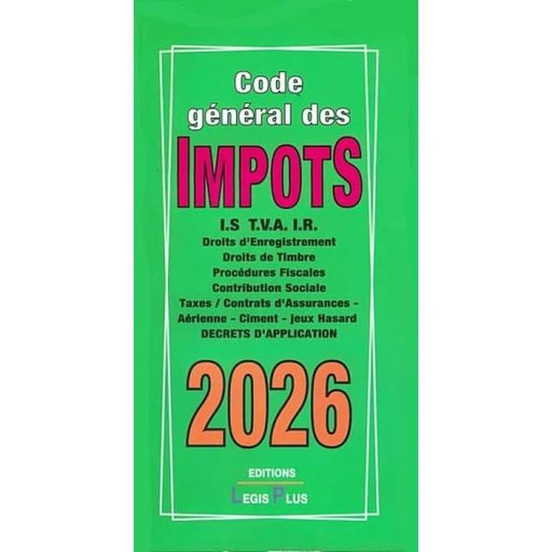 Code général des impots 2026