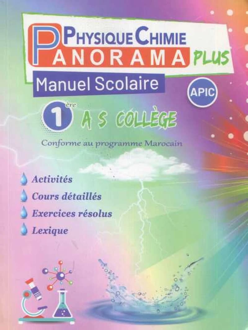 PANORAMA PHYSIQUE CHIMIE PLUS 1ERE