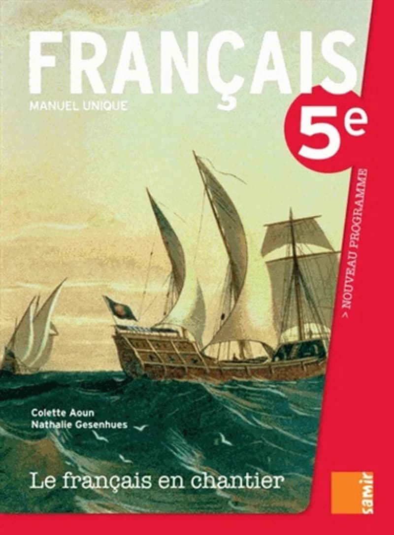 Le français en chantier : 5e : nouveau programme